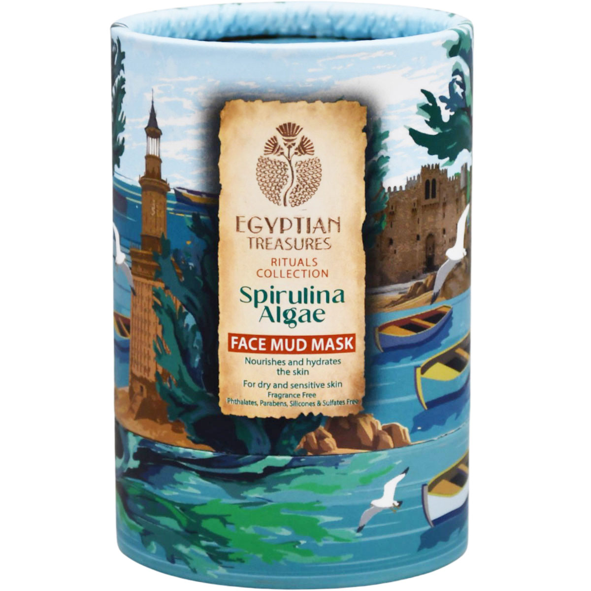 Egyptian Treasures Spirulina Algae Face Mud Mask 50ml