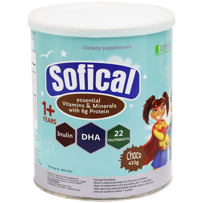 Sofical (Chocolate Flavor) Powder 432 gm