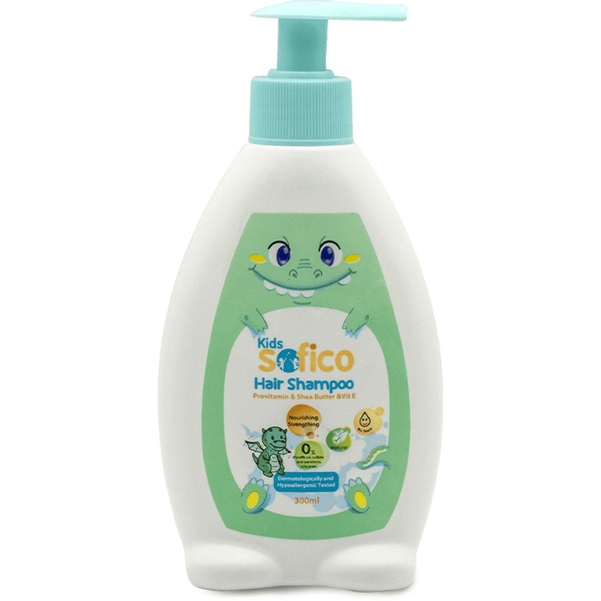 Sofico Kids Hair Shampoo with Shea Butter and Vitamin E 300ml