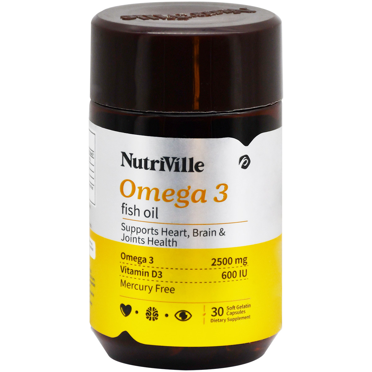 Nutriville Omega 3 Fish Oil 30 Capsules