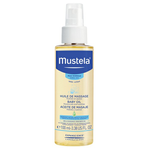 Mustela Baby Moisturizing Massage Oil 110/100ml