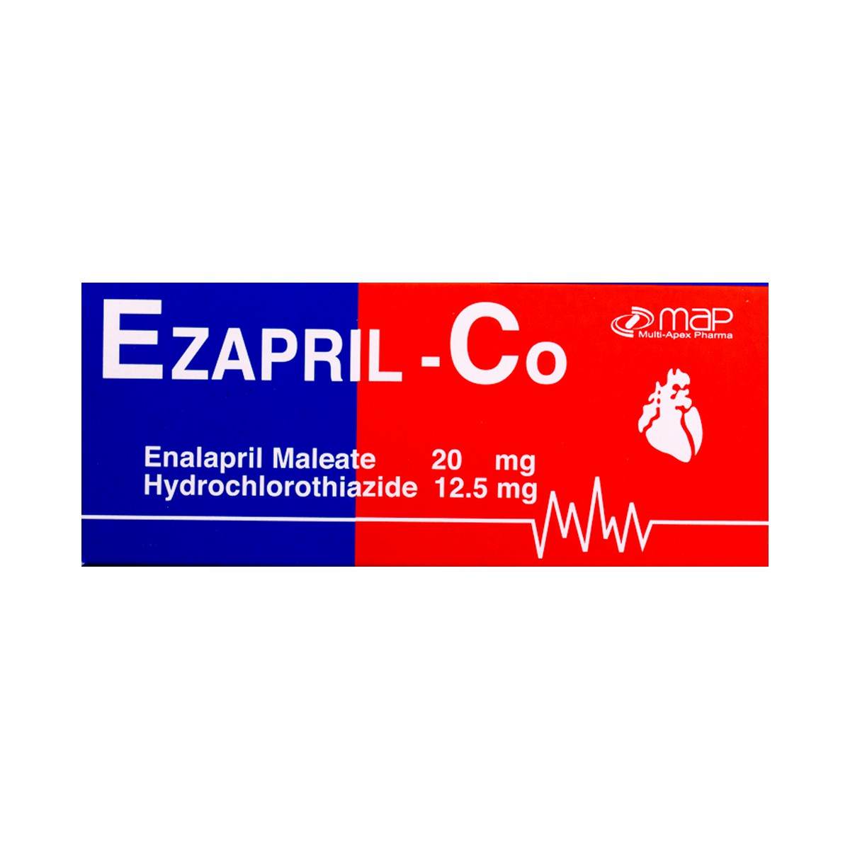Ezapril Co 20 Tablets
