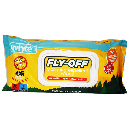 White Fly Off Mosquito Repellent 48 pieces
