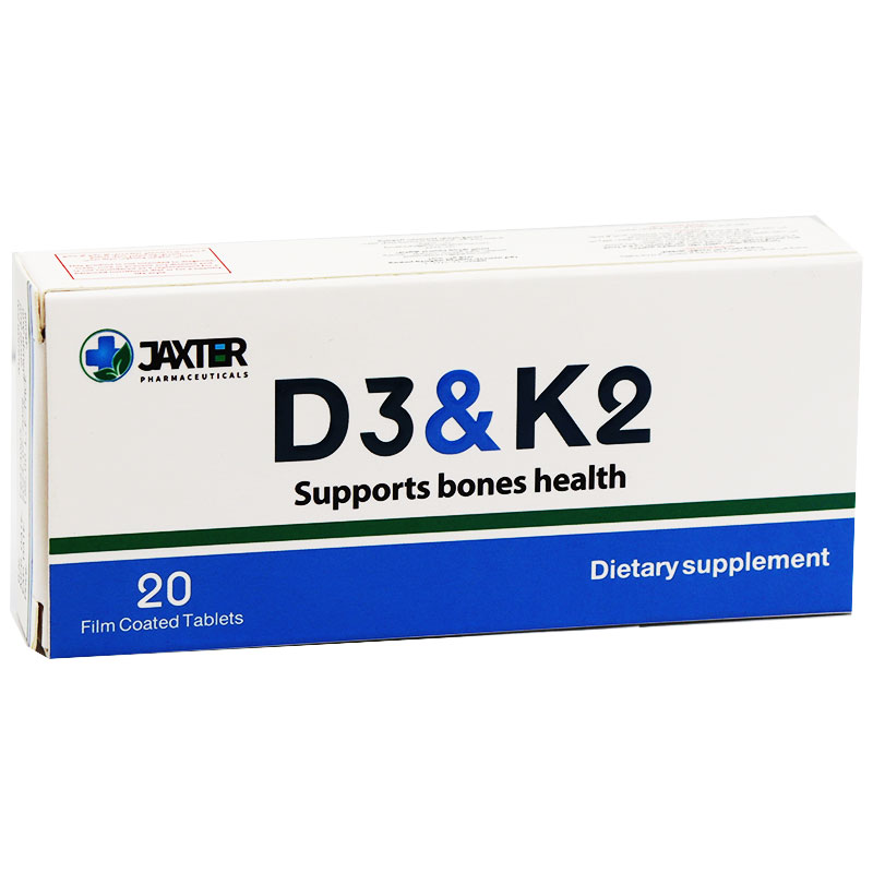 D3 & K2 20 Film Coated Tablets