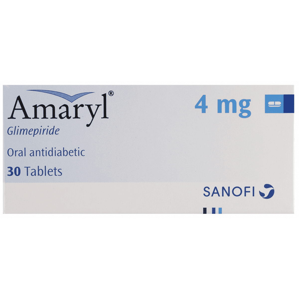 Amaryl 4mg 30 Tablets