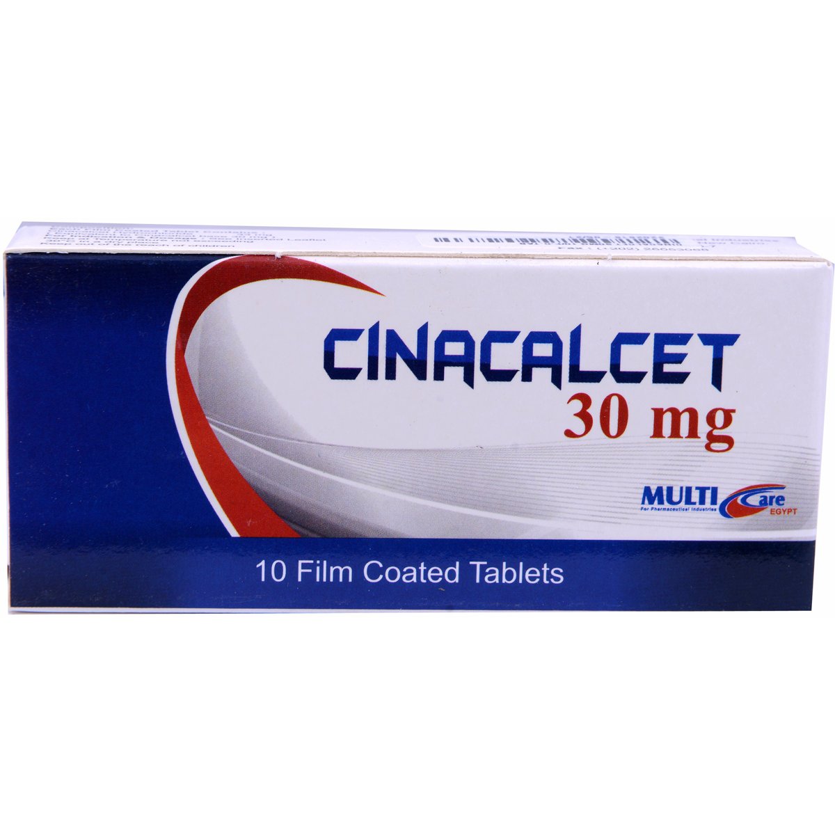 Cinacalcet 30mg 10 Film Coated Tablets