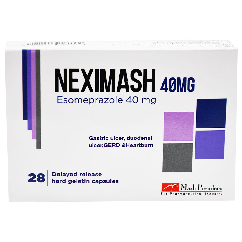 Neximash 40mg 28 Delayed Release Capsule