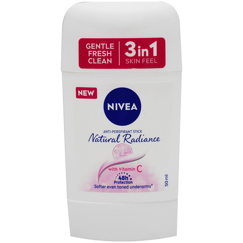 Nivea Natural Radiance Deoderant Stick For Women 50ml