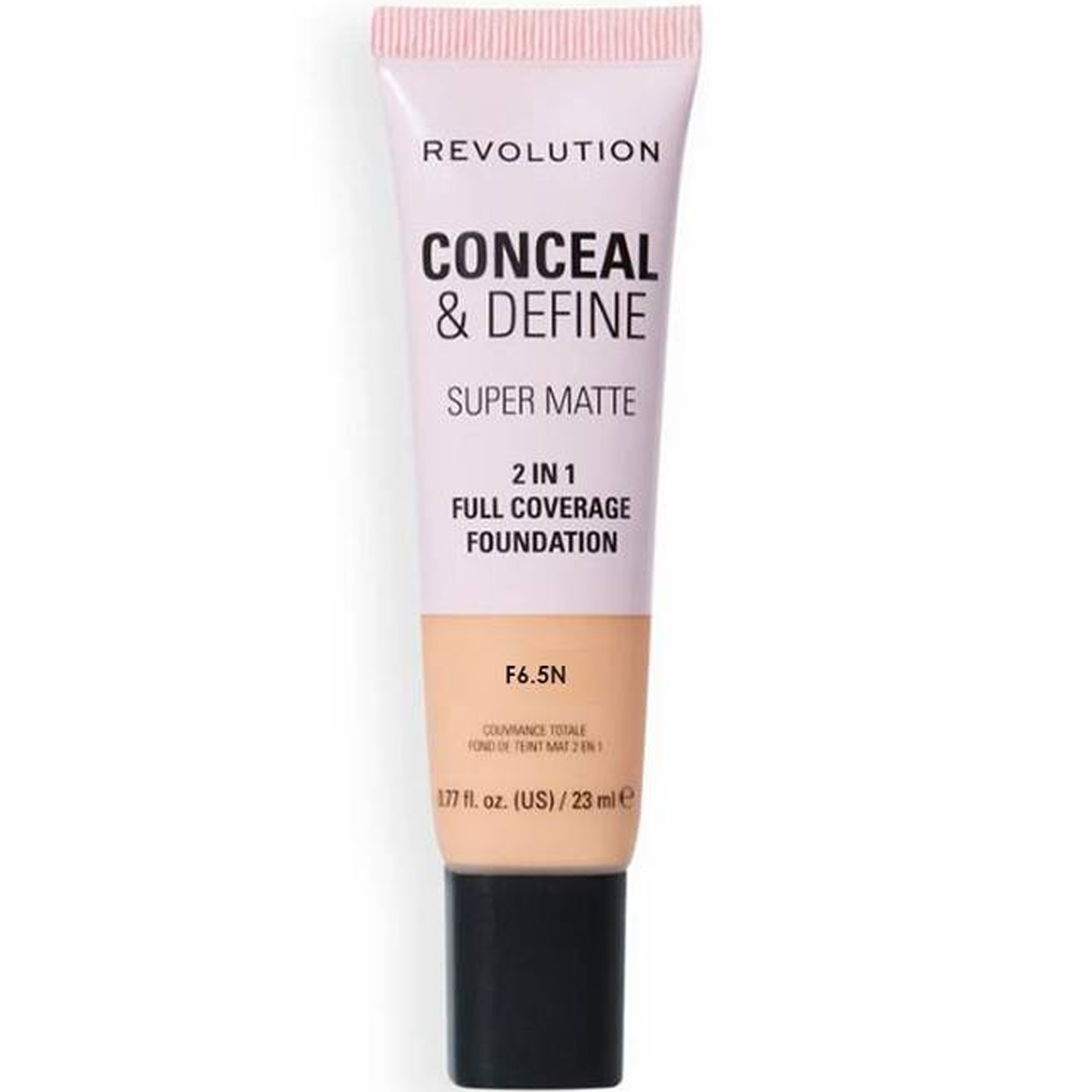 Revolution Conceal and Define Super Matte Foundation/F6.5N
