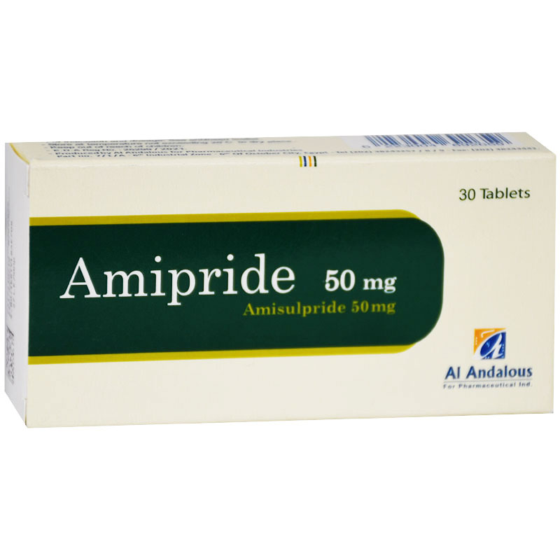 Amipride 50mg 30 Tablets