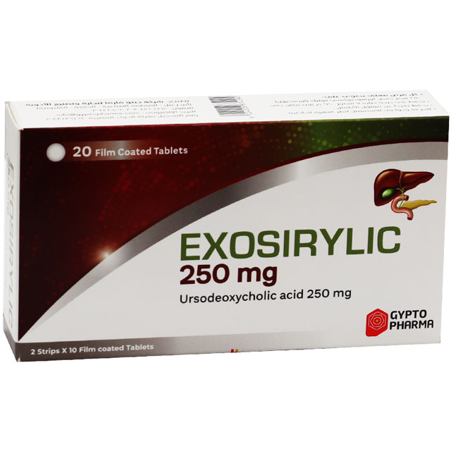 Exosirylic 250mg 20 Film Coated Tablets