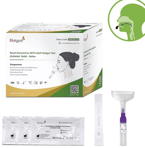 Corona Virus (Covid 19) Antigen Test From Saliva