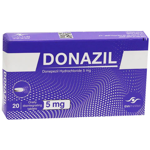 Donazil 5mg Oral Disintegrating 20 Tablets