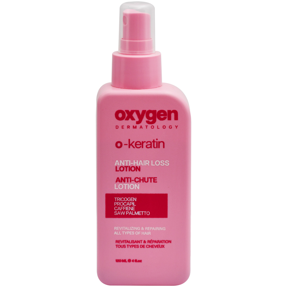 Oxygen O-Keratin Anti Hair Loss Lotion 120ml