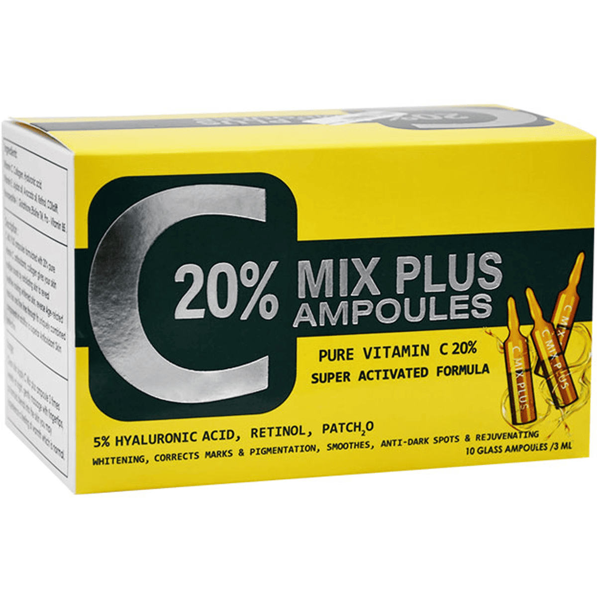 C Mix Plus Ampoules 20% Pure Vitamin C 10X3ml