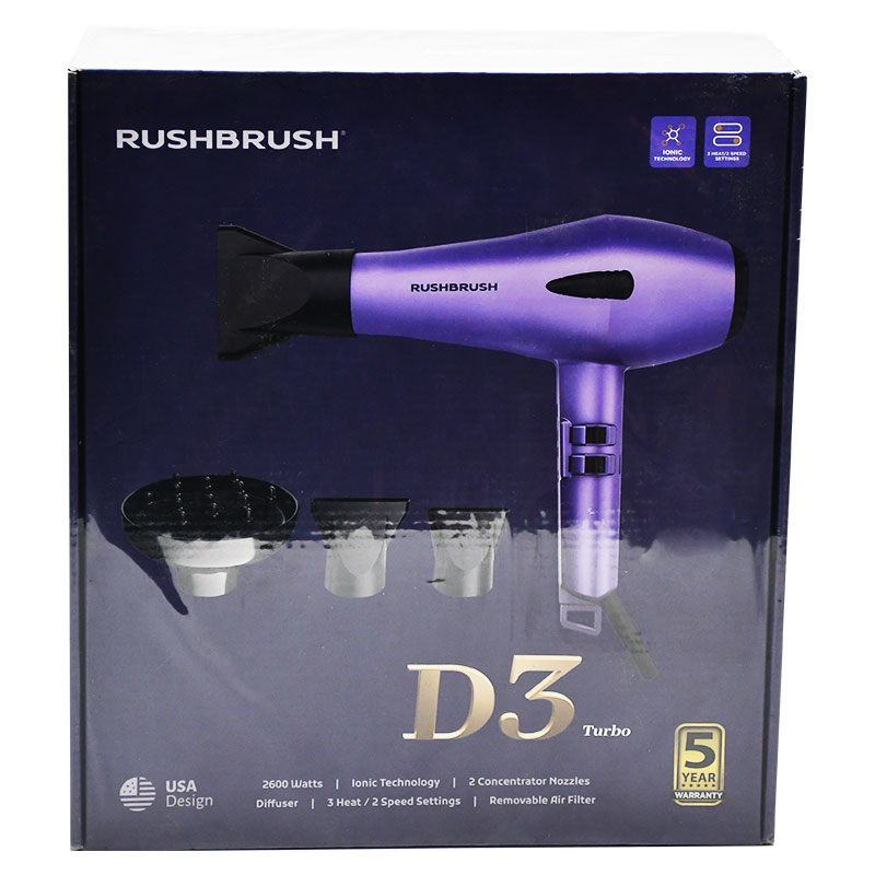 Rush Brush D3 Turbo Purple/Rb-D3Turbo