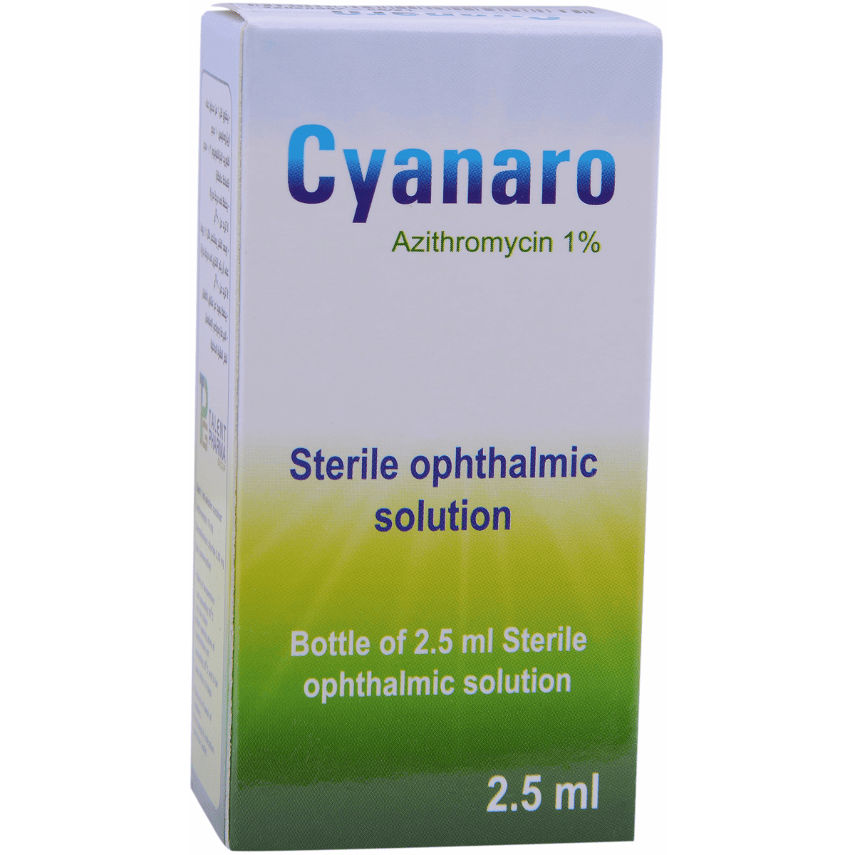 Cyanaro 1% 2.5ml Eye Drop