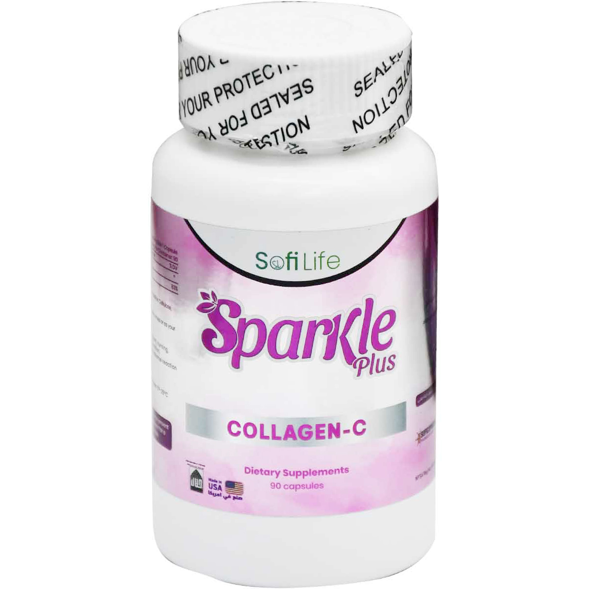 Sofi Life Sparkle Plus Collagen-C 90 Capsules