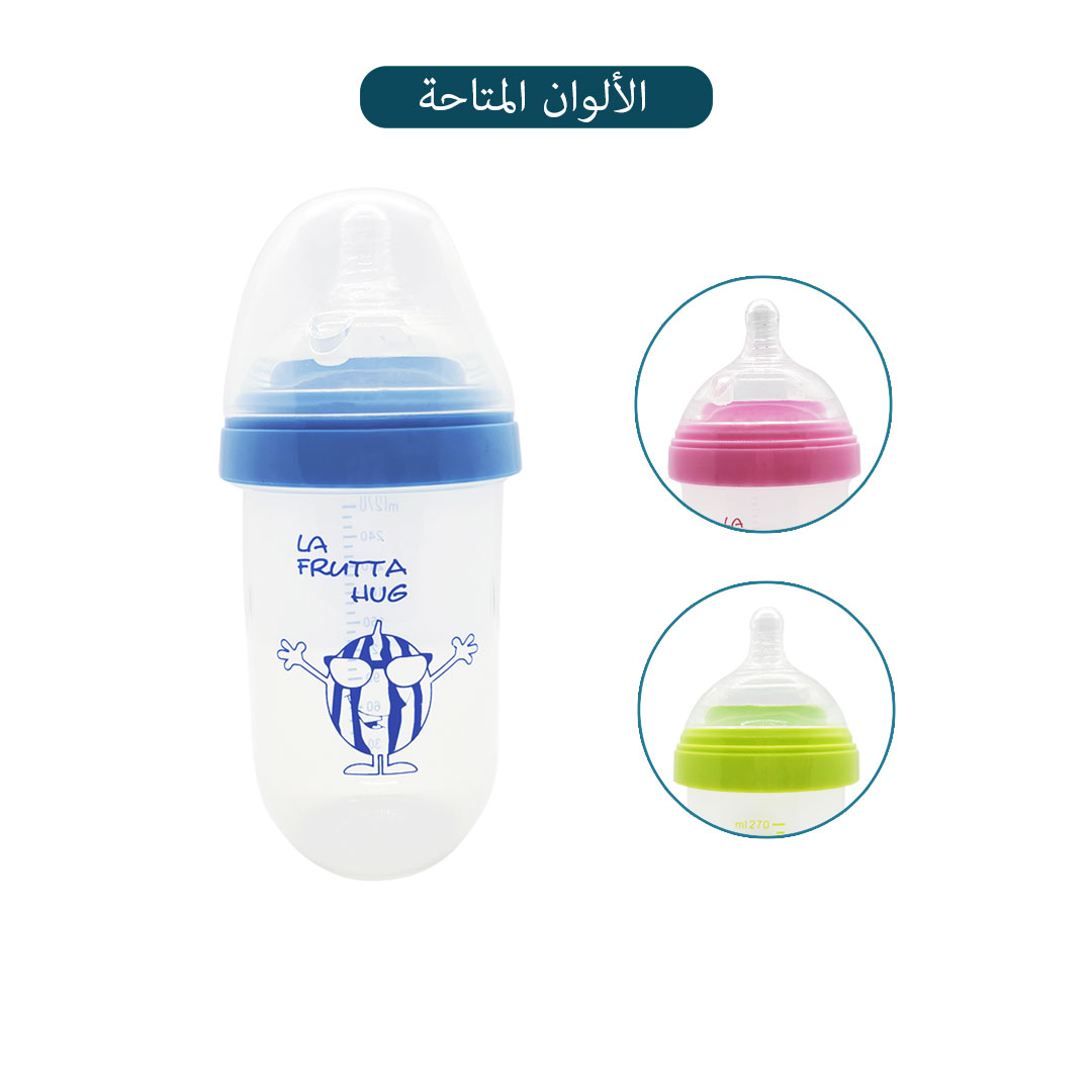 La Frutta Wide Neck Plus Feeding Bottle 270ml/22057
