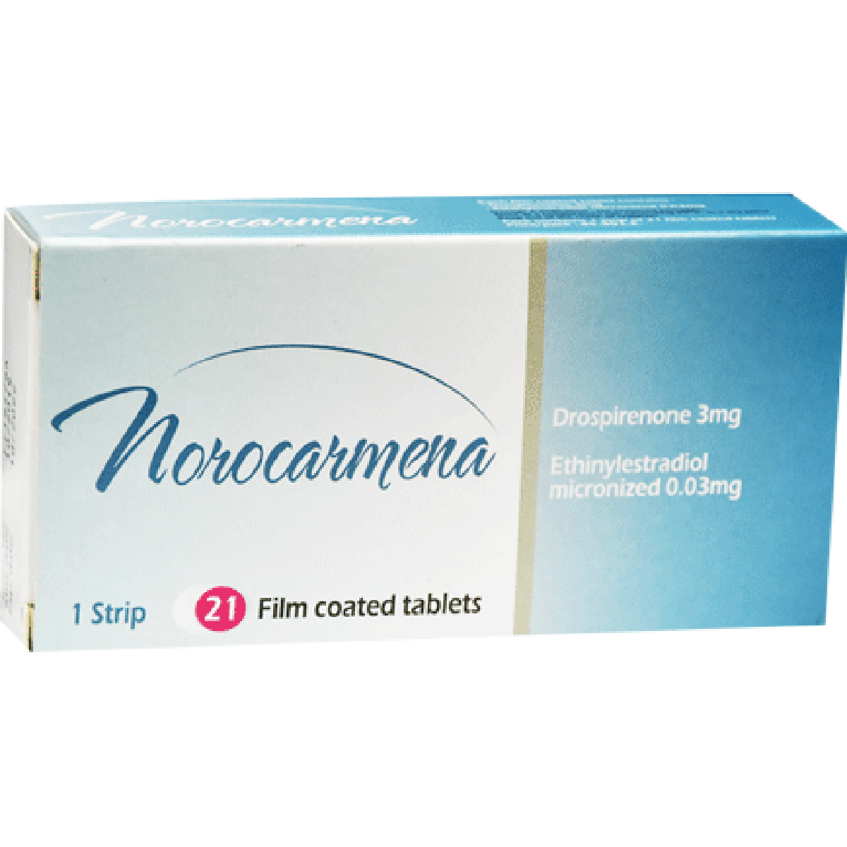 Norocarmena 3mg/0.03mg 21 Film Coated Tablet