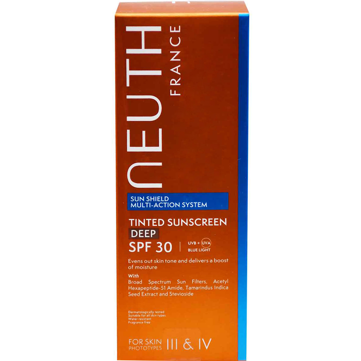 Neuth Tinted Sun Screen SPF(30) Deep Cream 50ml