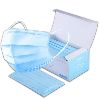 Face Mask Surgical Melt Blown China 50 Pieces