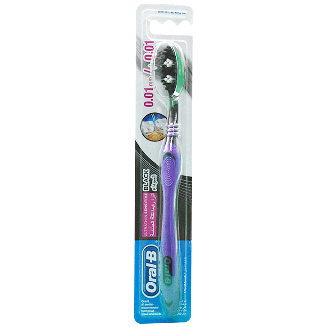 Oral B Ultra thin Sensitive Black 40Extra Soft