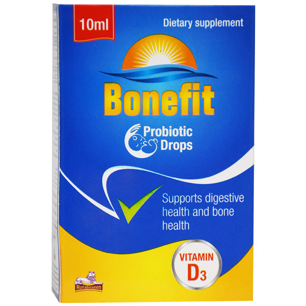 Bonefit Probiotic and Vitamin D3 10ml Drop