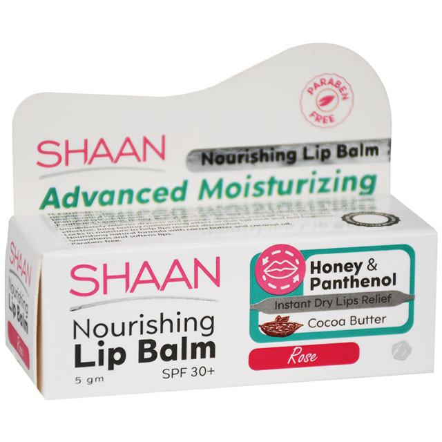 Shaan Lip Balm Rose Spf(30+) 5gm