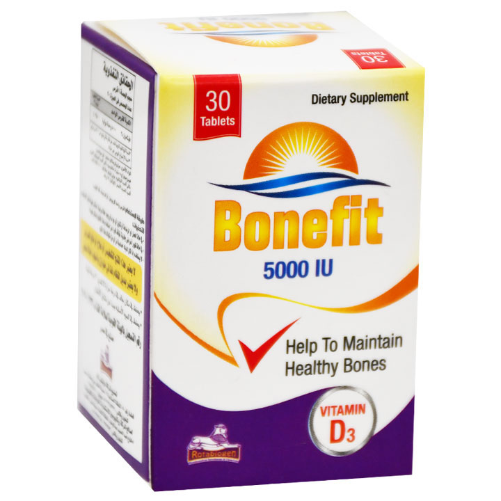 Bonefit 5000 IU Vitamin D3 30 Tablet