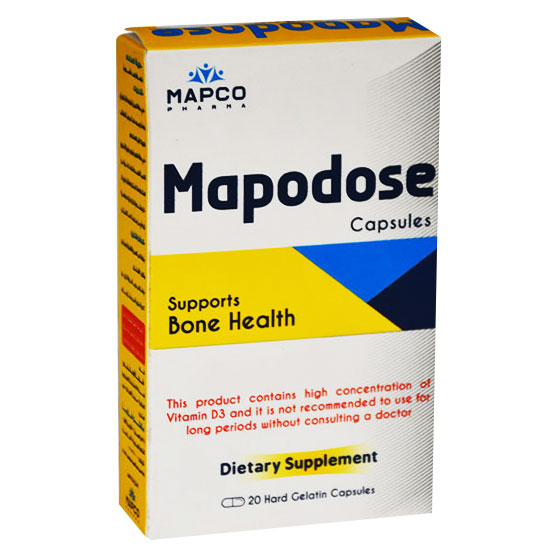 Mapodose 20 Hard Gelatin capsules