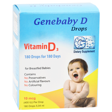 Genebaby D 10mcg 180 Drops