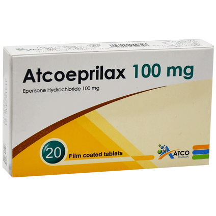 Atcoeprilax 100mg 20 Film Coated Tablet