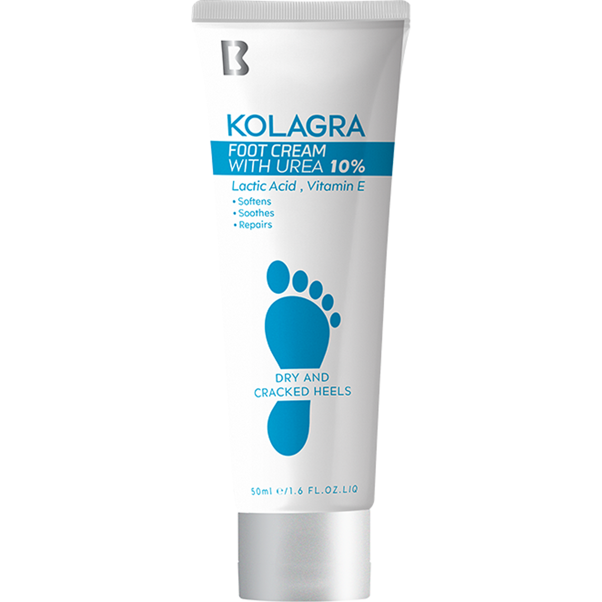 Kolagra Foot Cream For Dry&Cracked Heels 50ml