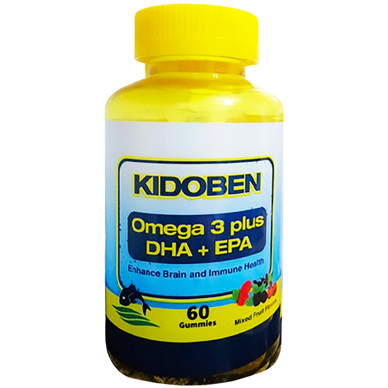Kidoben Omega 3 Plus (DHA+EPA)60 Gummies