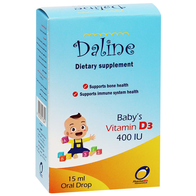 Daline Vitamin D3 400IU 15ml Oral Drops