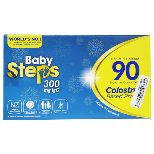 Baby Steps Colostrum 300mg Igg 2 Sachet