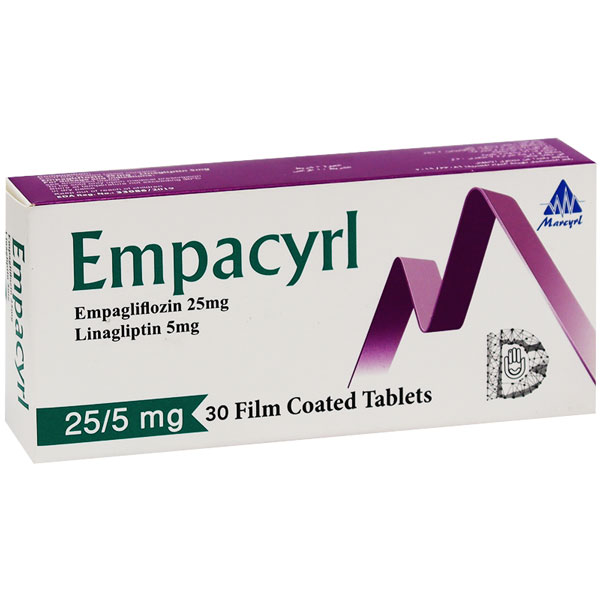 Empacyrl 25mg/5mg 30 Film Coated Tablets