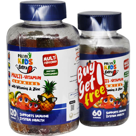 Profikids Extra Multi Vitamin 120+60 gummy (offer pack)