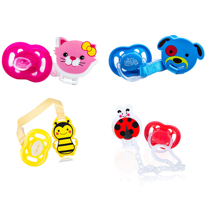 La Frutta Pacifier With Holder (0-6 Months) Small/22246