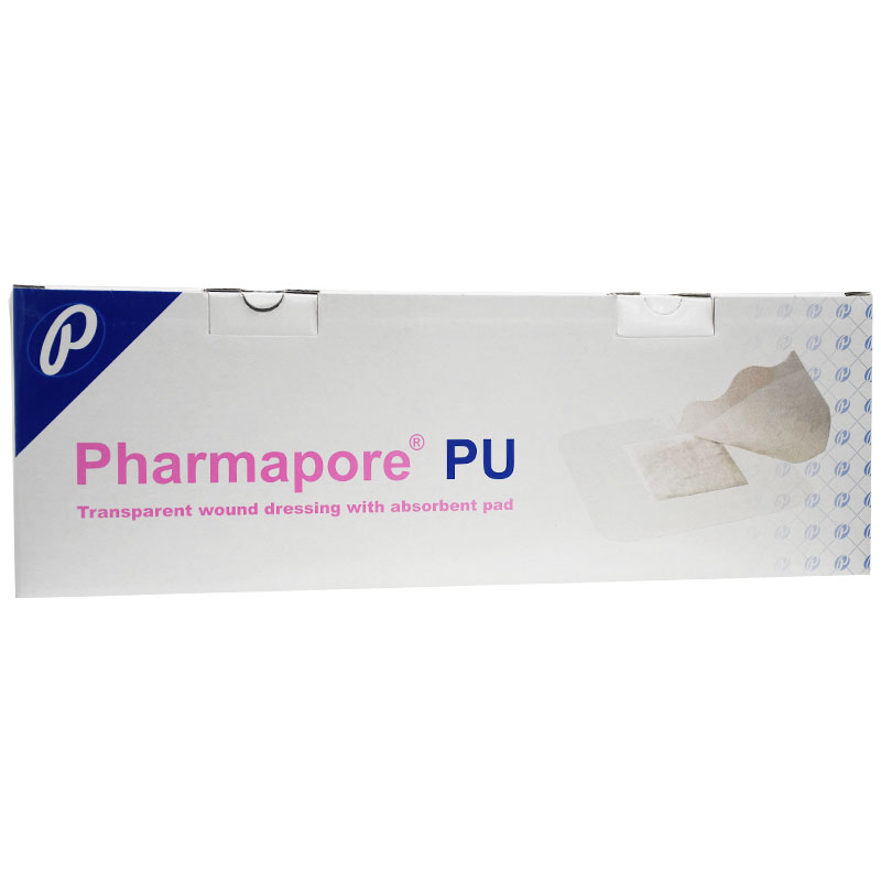 Adhesive Dressing Pharmapore PU Water Proof 10&times;35cm