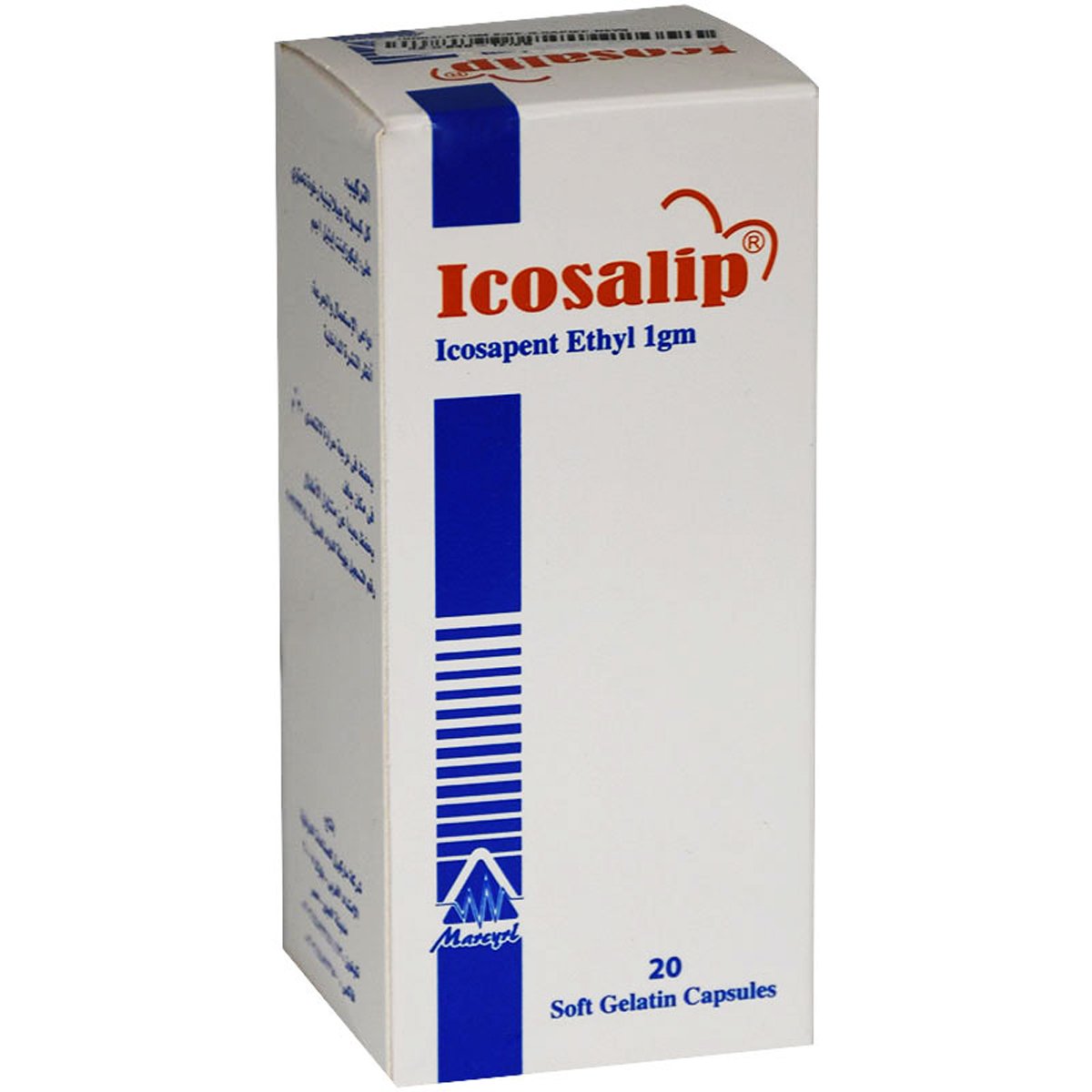 Icosalip 1gm 20 Capsules