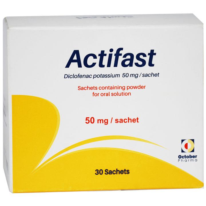 Actifast 50mg 30/Sachets