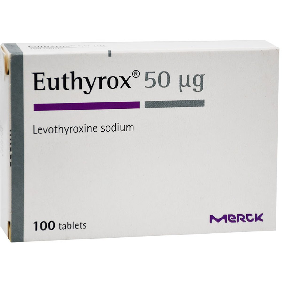 Euthyrox 50M 100 Tablets
