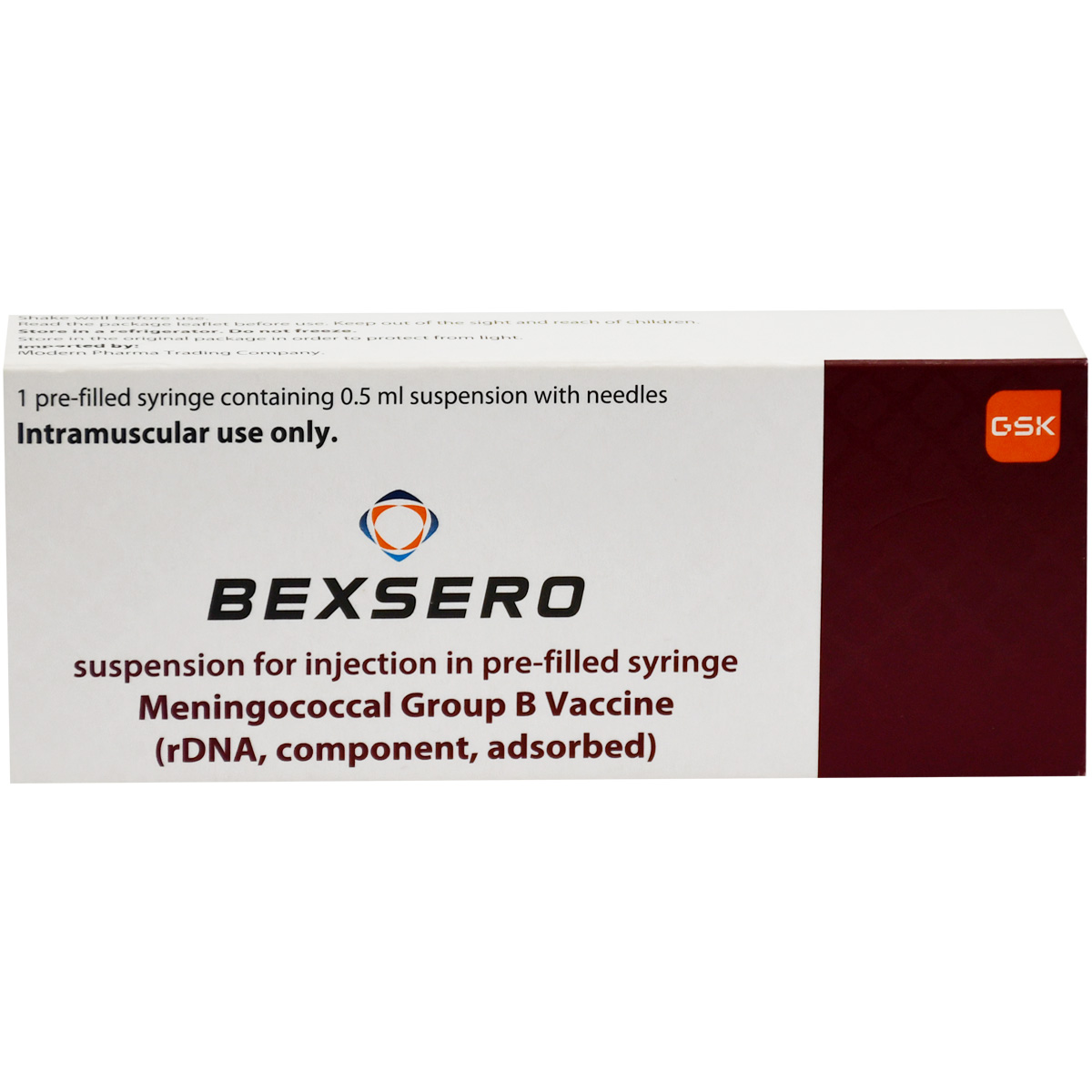 Vaccine ( Bexsero )  0.5 ml 1 Prefilled Syringe (Refrigerated)