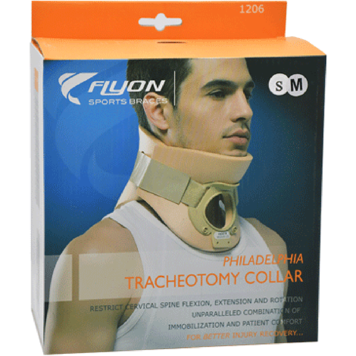Flyon Philadelphia Tracheotomy Collar Small & Medium /1206