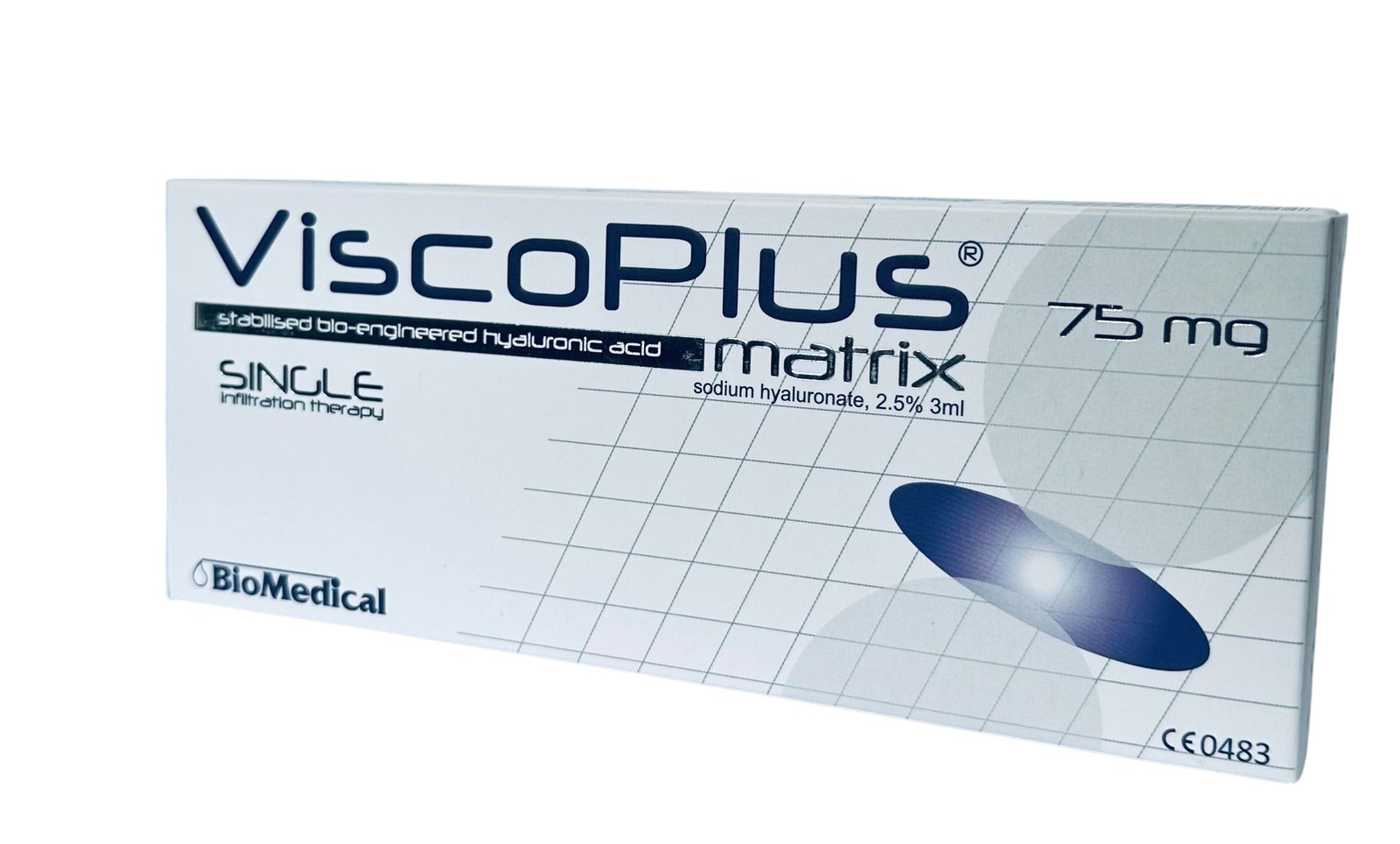 Viscoplus Matrix 75mg /3ml (2.5%) Prefilled Syringe