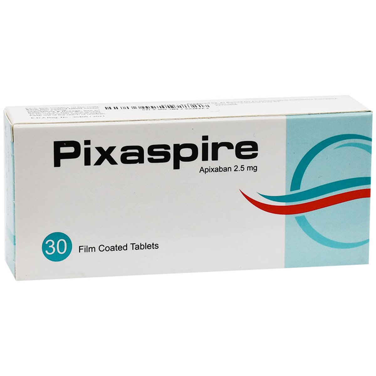 Pixaspire 2.5mg 30 Film Coated Tablet