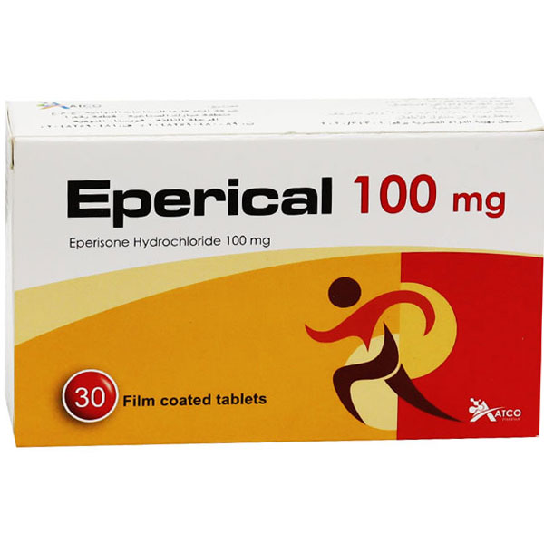 Eperical 100mg 30 Film Coated Tablets