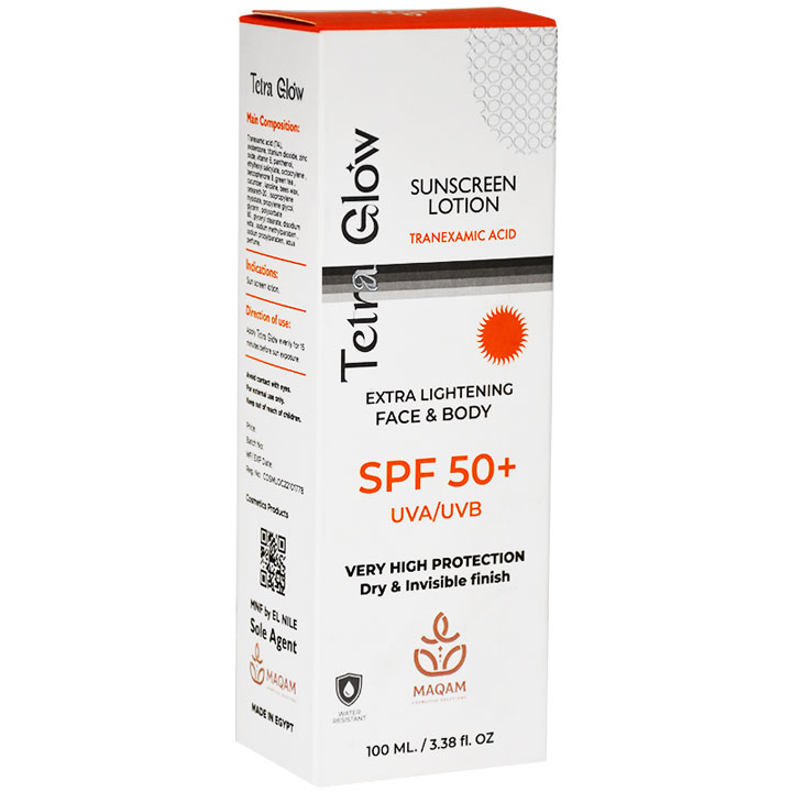 Tetra Glow Sunscreen Spf (50+) Lotion 100ml